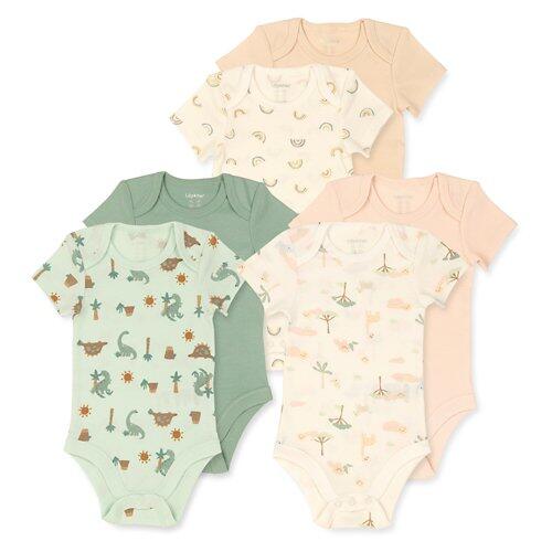 LILY & DAN Bodies BIO pour bébés, stylés, 2 pièces