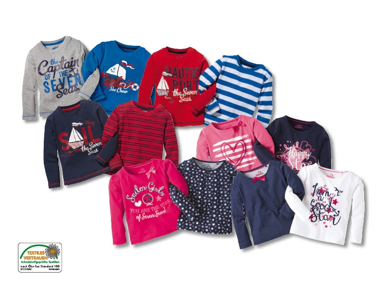 Langarmshirts, 2er