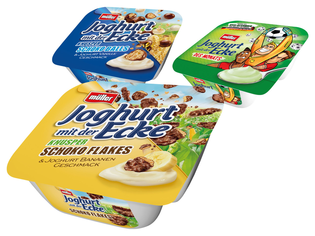 MÜLLER Joghurt mit der Ecke