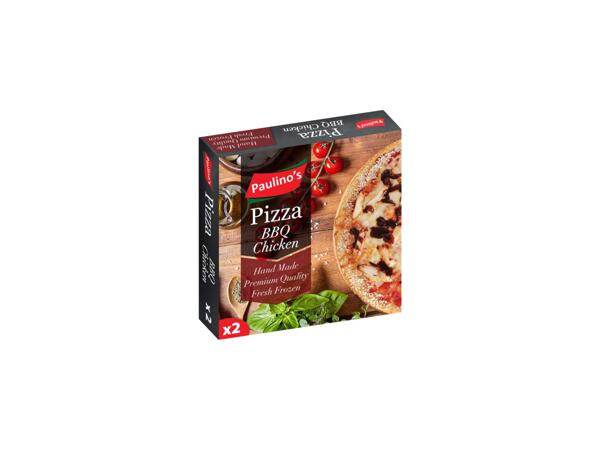 Pizza bbq chicken