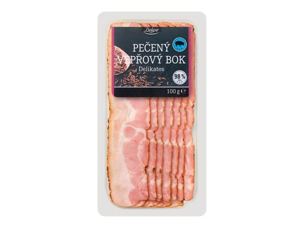 PEČENÝ BOK / ANGLICKÁ SLANINA S PEPŘEM