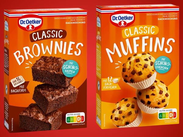 Classic Muffins oder Classic Brownies