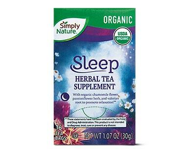 Simply Nature 
 ORGANIC Herbal Tea Bags