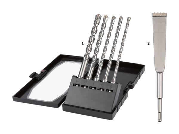 Set de forets pour marteau perforateur SDS/burin plat SDS (uniquement au Tessin)