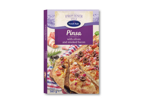 Pinsa i provensalsk stil