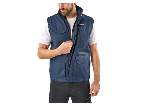 Men's work gilet