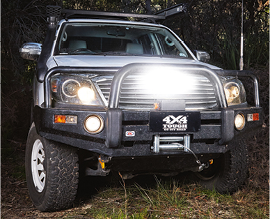 4WD Light Bar With Wiring Harness