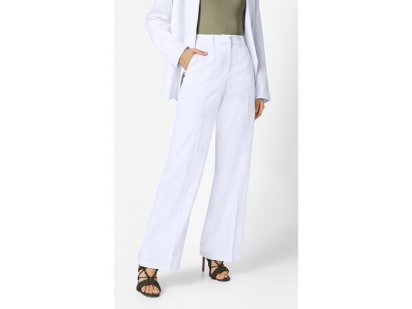 Ladies' wide leg trousers