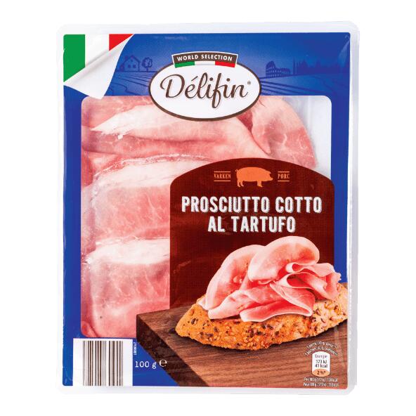 DÉLIFIN(R) 				Prosciutto cotto al tartufo