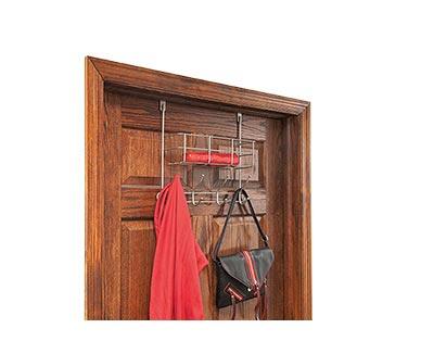Huntington Home Over-the-Door Hooks with Basket