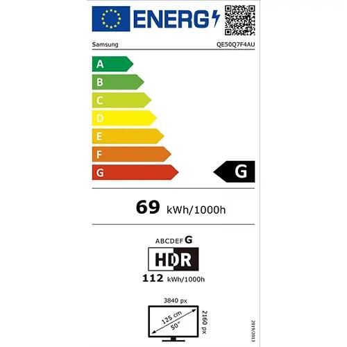 SAMSUNG 50"(125cm) QLED-Q7F4 (2025) 4K Vision AI Smart TV