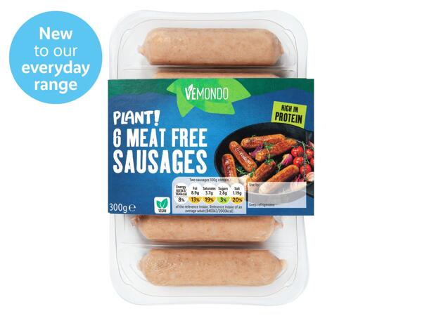 Vemondo Meat Free Sausages