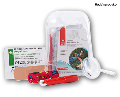 ACTIVE MED Zecken Erste Hilfe-Set