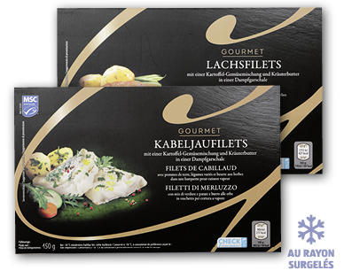 GOURMET FINEST CUISINE Filet de poisson dans une barquette de cuisson