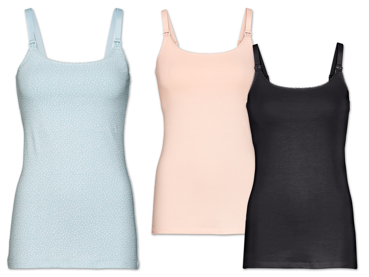 ESMARA(R)LINGERIE PURE COLLECTION Damen Still-Top1