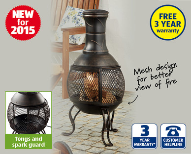 Steel Chimenea