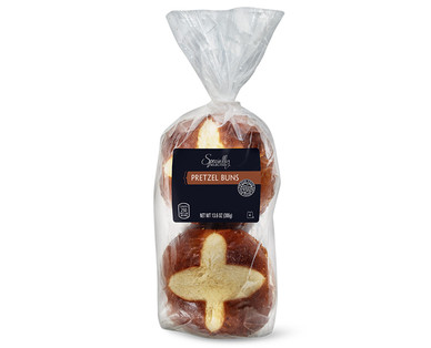 Specially Selected Pretzel Hamburger Buns
