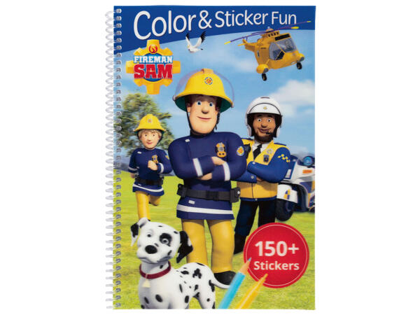 Colour & Sticker Book