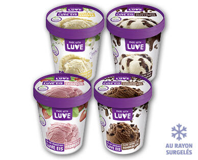 Glace au lupin
