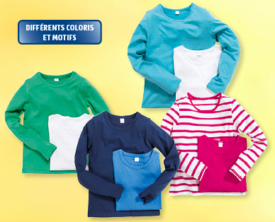 T-shirt à manches longues pour enfants KIDZ ALIVE