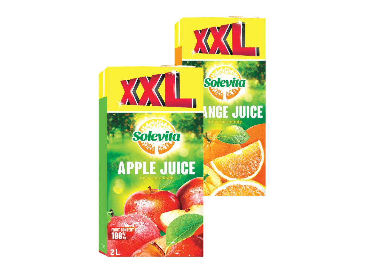 SOLEVITA Apple/Orange Juice