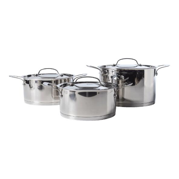 HOME CREATION KITCHEN(R) 				Batterie de cuisine, 6 pcs