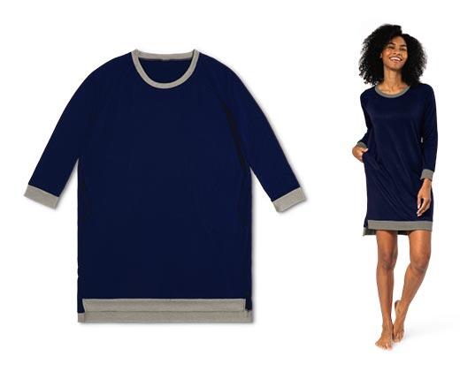 Serra 
 Ladies' Long-Sleeve Sleep Shirt