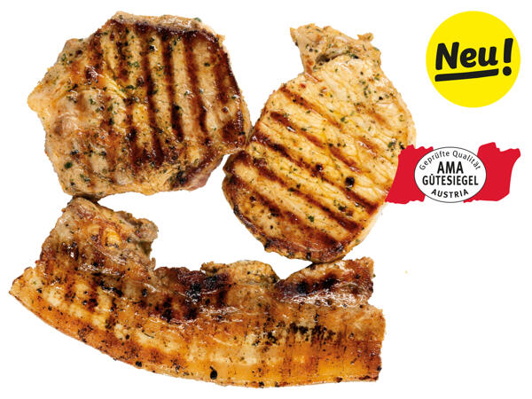 Frischer Grillmix gewürzt