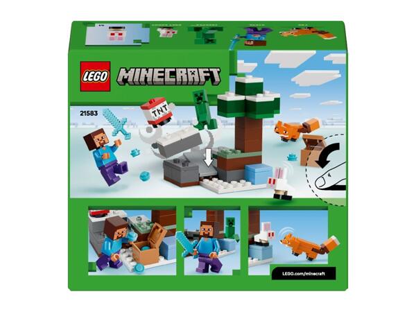 LEGO(R) Minecraft™ Steve's Taiga Adventure Play Set