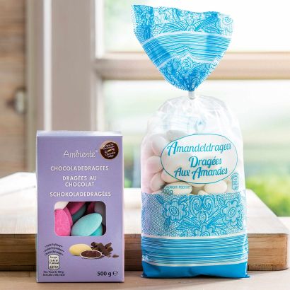 Dragées au chocolat ou aux amandes