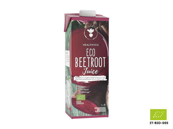 Ekologisk rödbetsjuice