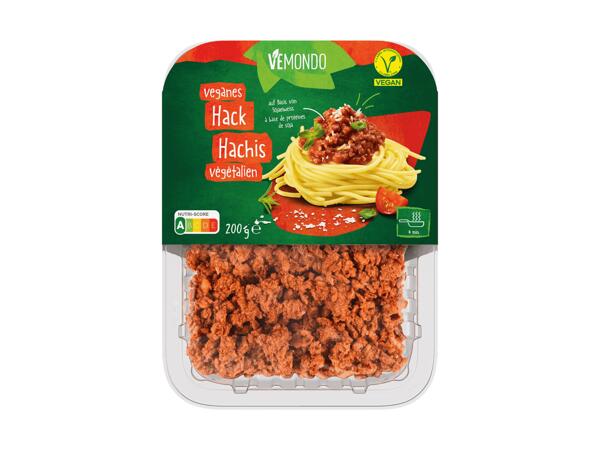 Viande hachée végane