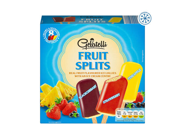 Gelatelli Real Fruit Splits