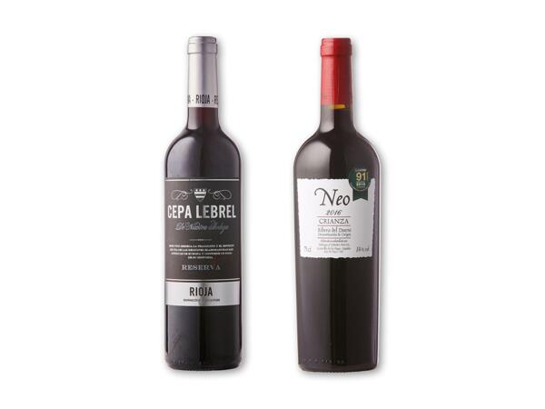 Rioja eller Ribera del Duero