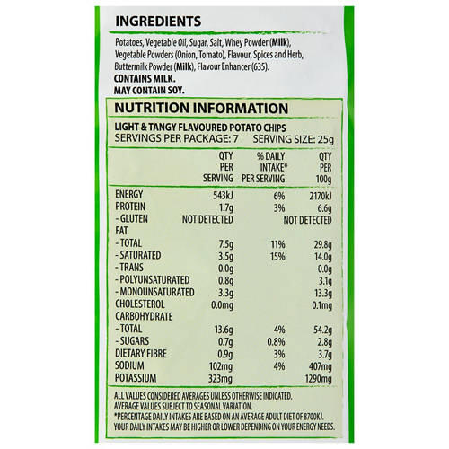 Light & Tangy 175g