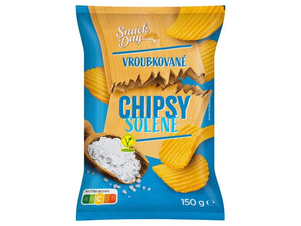 SNACK DAY Bramborové chipsy