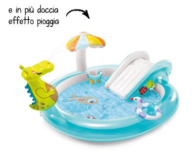 INTEX(R) PISCINA CON SCIVOLO "COCCODRILLO"