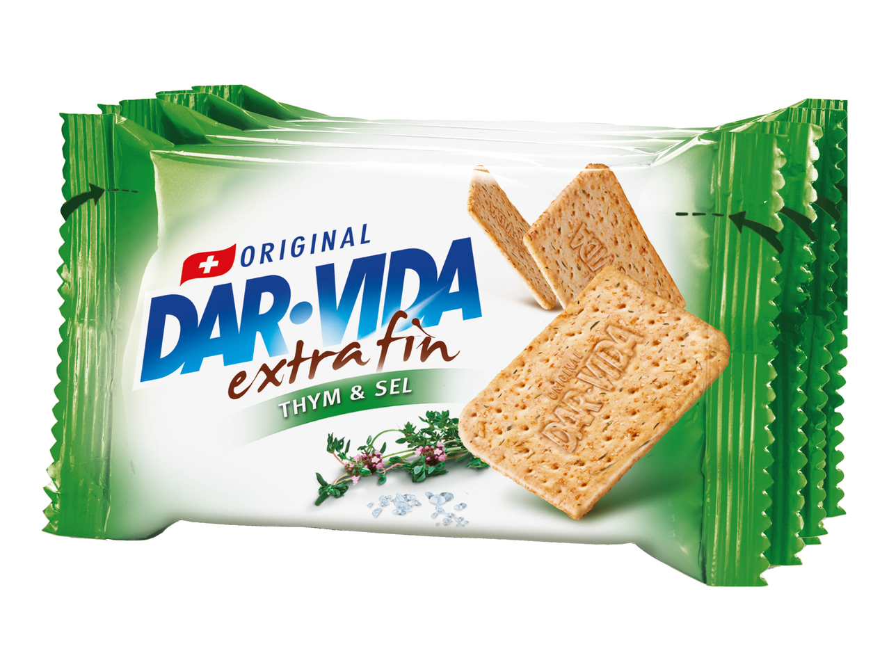 Cracker thym & sel DAR-VIDA