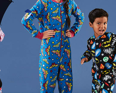 Kids Fleece Onesie 7-14