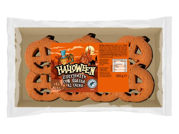 Pumpkin-shaped Biscuits