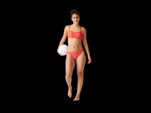 Ladies' swimming costume or bikini