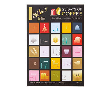 Vittoria Coffee Capsules Advent Calendar