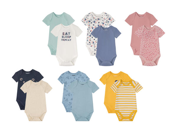 Body per neonati, 2 pezzi