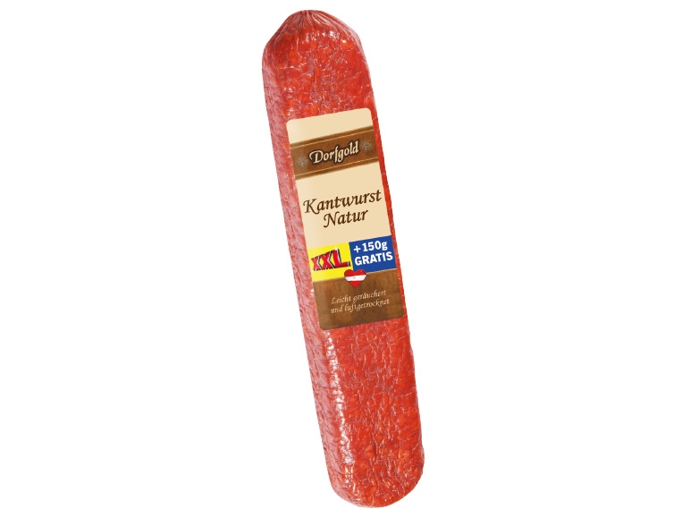 DORFGOLD Kantwurst 450 g + 150 g gratis