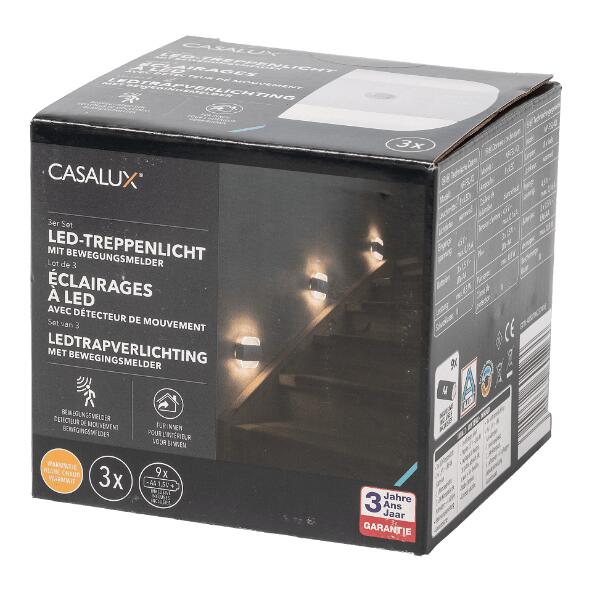 CASALUX(R) 				Trapverlichting, 3 st.
