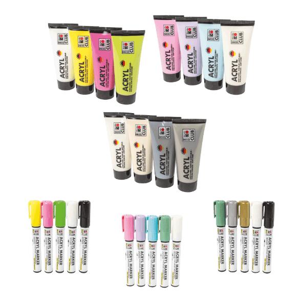 MARABU(R) Acrylfarbe oder -stifte