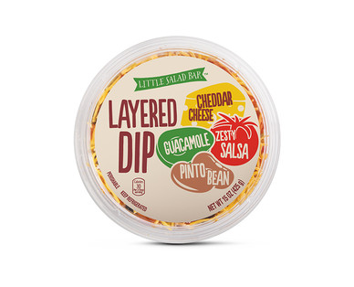 Little Salad Bar Layered Dip