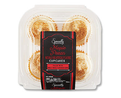 Specially Selected Caramel Macchiato or Maple Pecan Filled Cupcakes