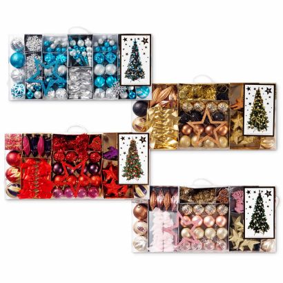 Décoration de sapin de Noël incassable, 100 pcs