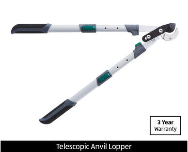 Telescopic Hedge Shears, Anvil Lopper or Bypass Lopper